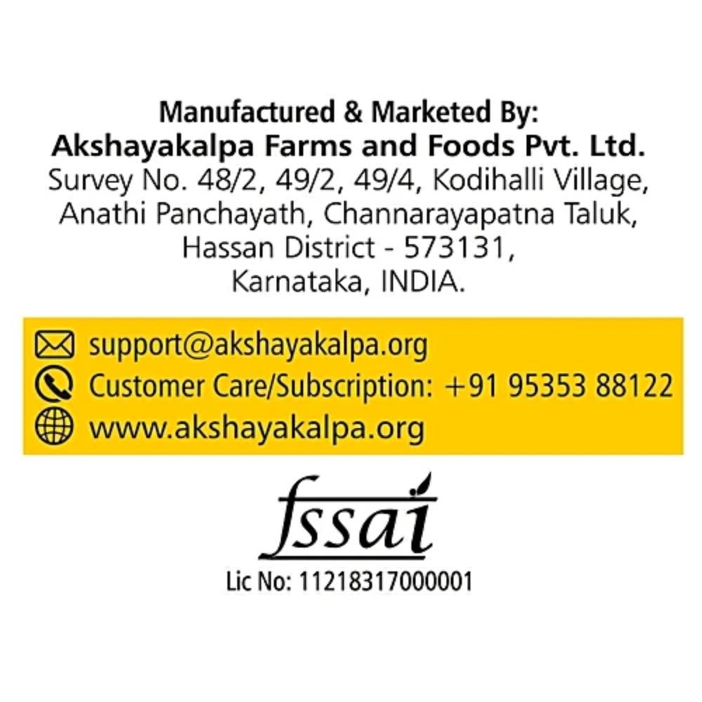 Akshayakalpa Cow Ghee 195 ml Bottle – Traditional Cow Ghee