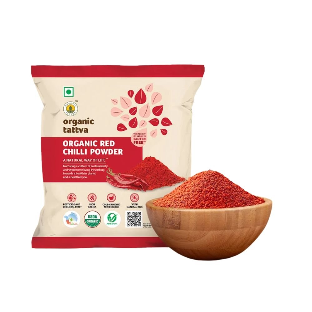 Organic Red Chilli Powder – Organic Tattva Chilli Powder